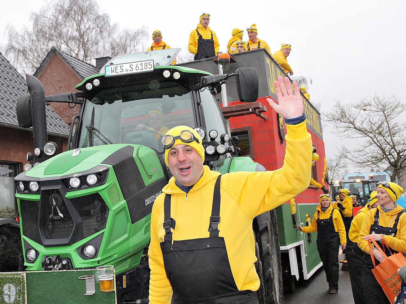 Auch die „Minions“ waren im vergangenen Jahr vertreten.