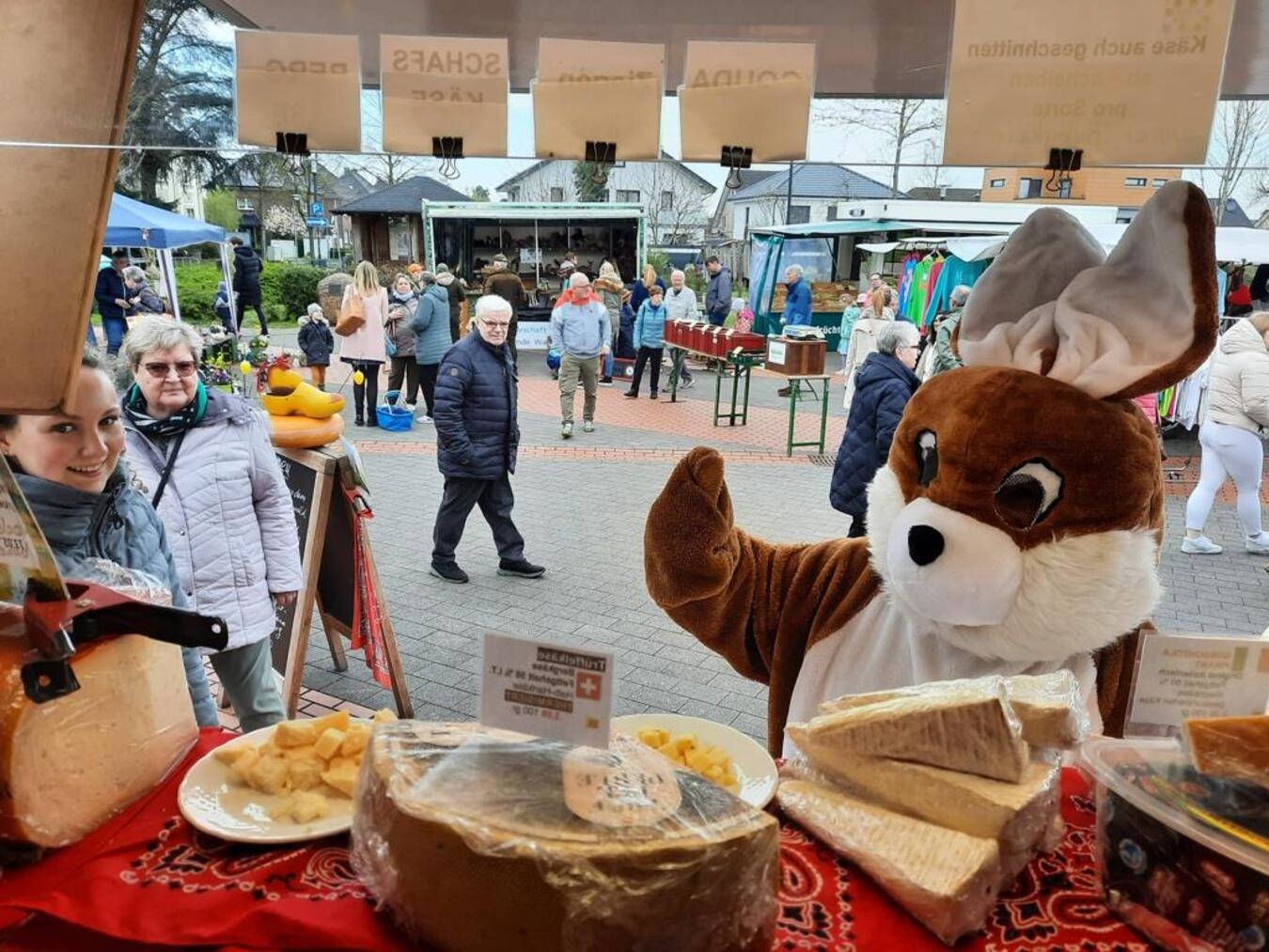 Auch ein Hase war schon zu Besuch. Fotos: Carsten Kämmerer
