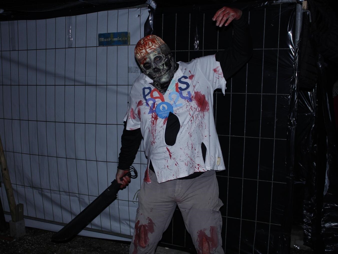 Auch ein Zombie wird wieder in Sonsbeck unterwegs sein. Foto: privat
