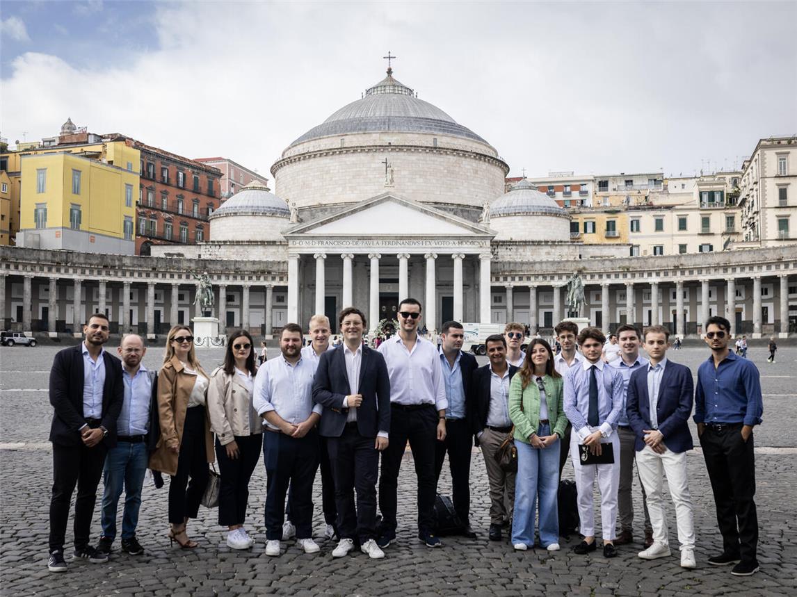 Auch eine Stadtführung stand auf dem Plan. Foto: Akos Kaiser