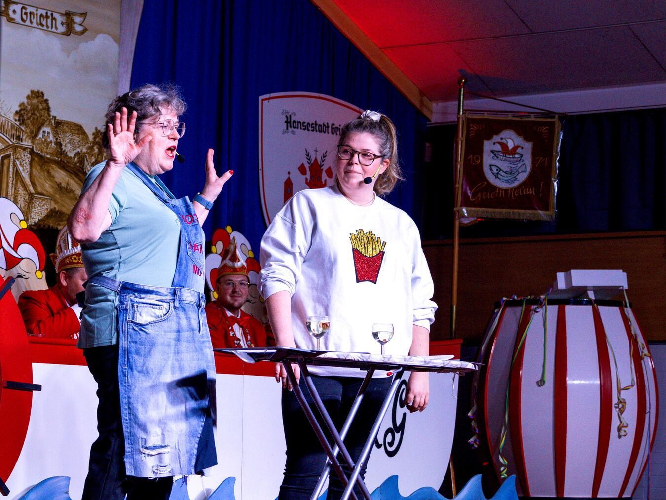 Auch Elke und Mara Müskens waren wieder dabei. Foto: GKG