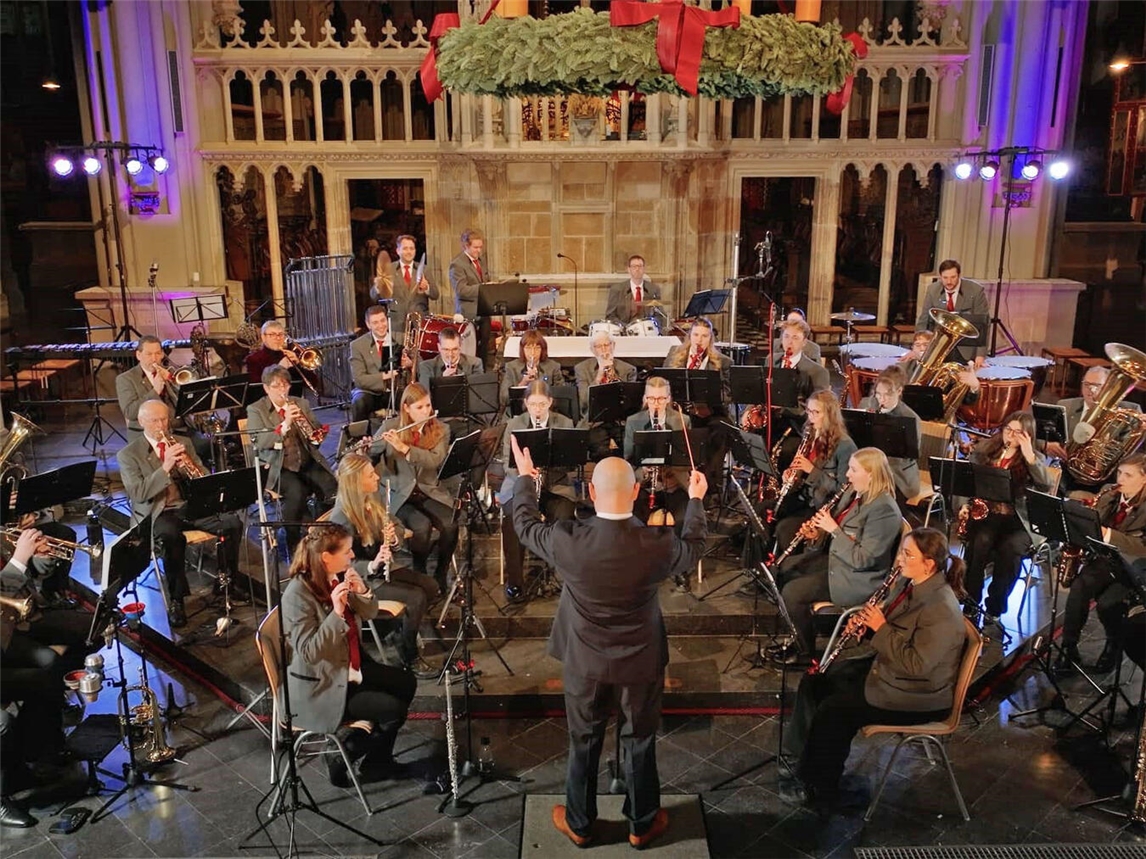 Auch in 2024 gab die Harmonie ein Konzert im Dom. Foto: Musikverein Harmonie 1911/1921 Sonsbeck/Labbeck 