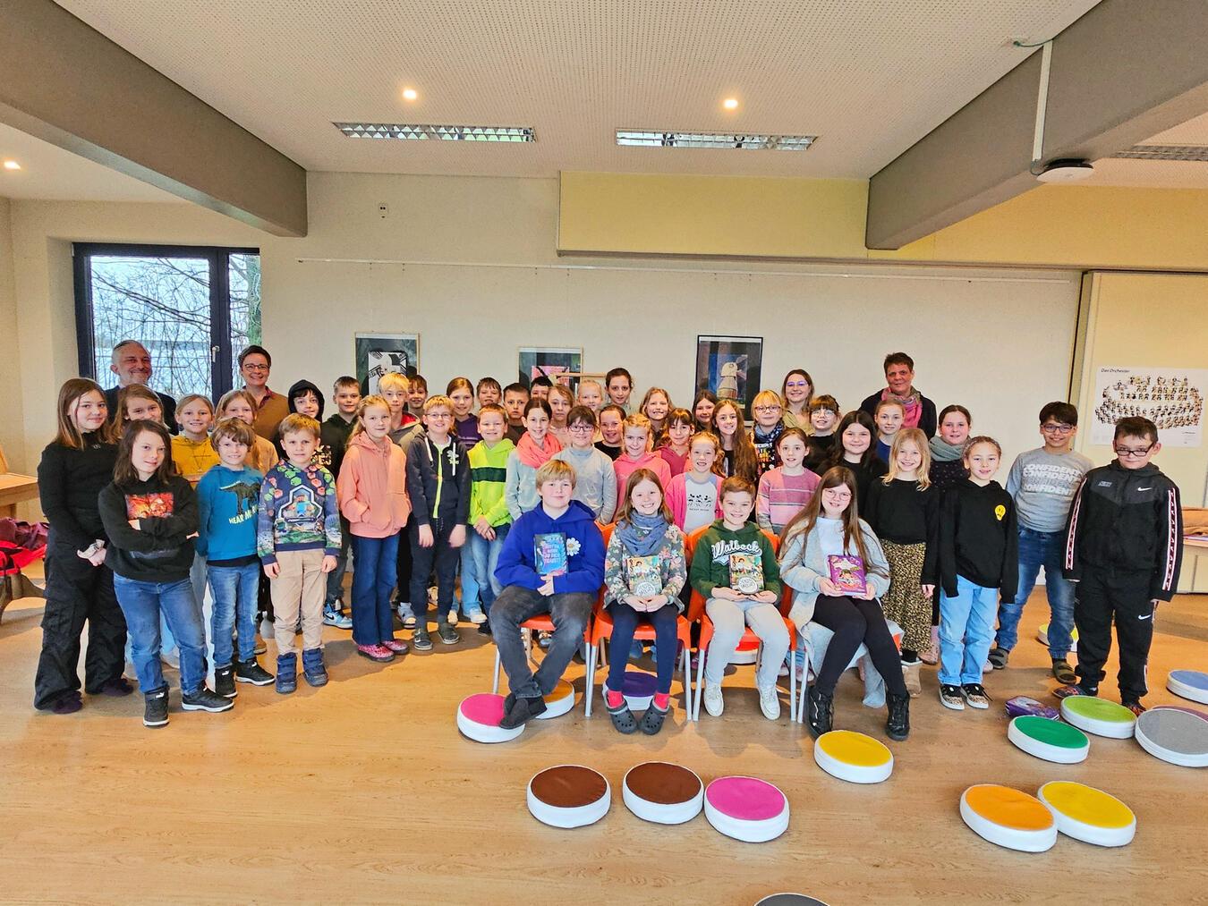 Auch in der St.-Luzia-Grundschule Walbeck haben sich die Vorleser hervorragend geschlagen. NN-Foto: T. Langer