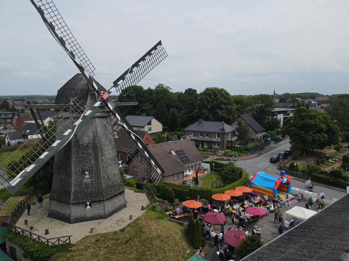 Auch in Issum war der Deutsche Mühlentag Thema. Foto: Förderverein Herrlichkeitsmühle Issum 