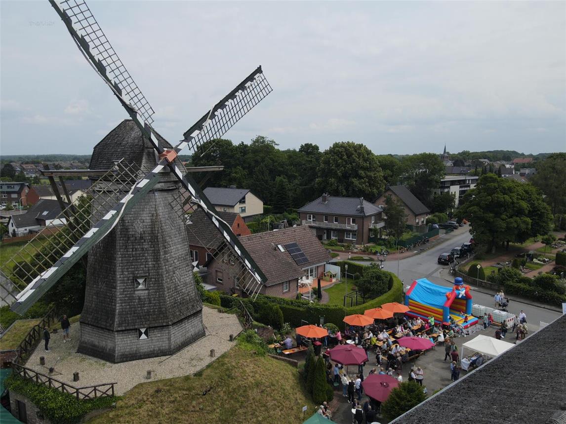Auch in Issum war der Deutsche Mühlentag Thema. Foto: Förderverein Herrlichkeitsmühle Issum 