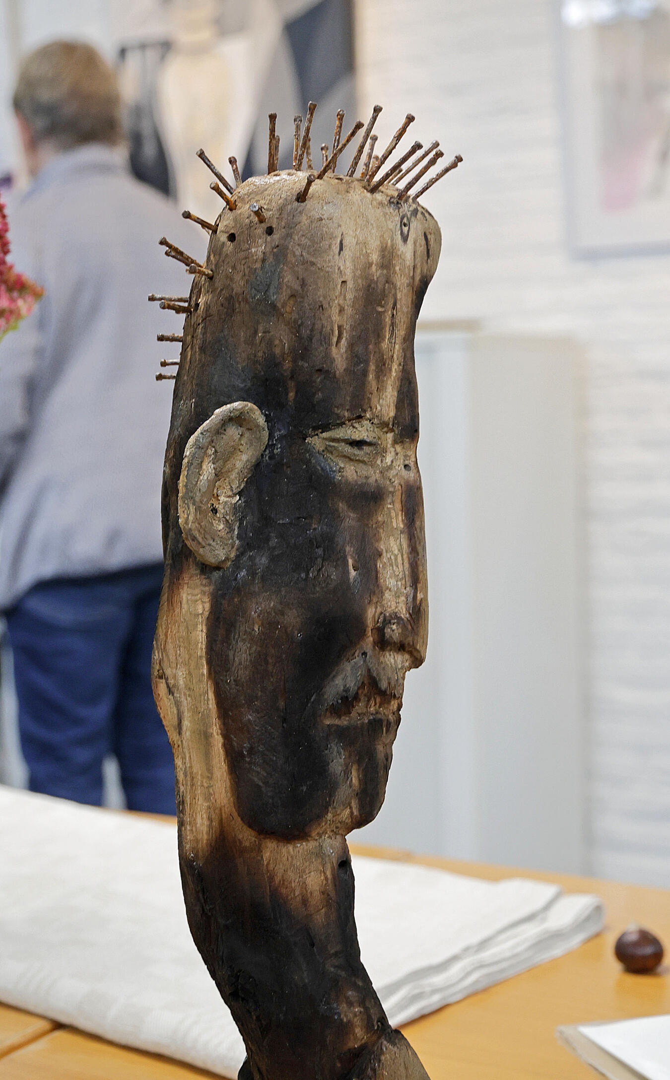 Auch Skulpturen werden gezeigt. NN-Foto: Theo Leie