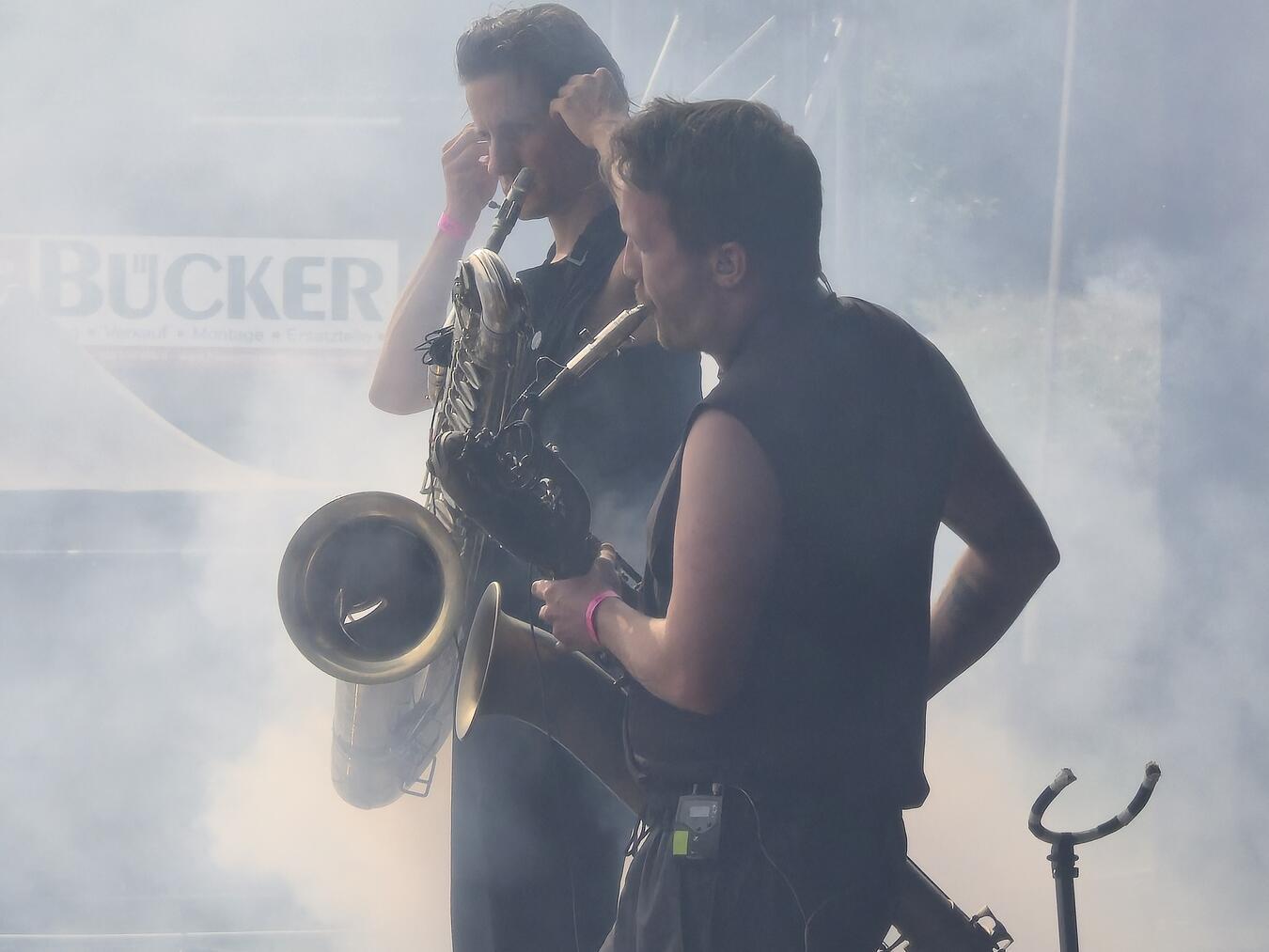 Auf der Main Stage: NAFT aus Belgien. NN-Foto: HF