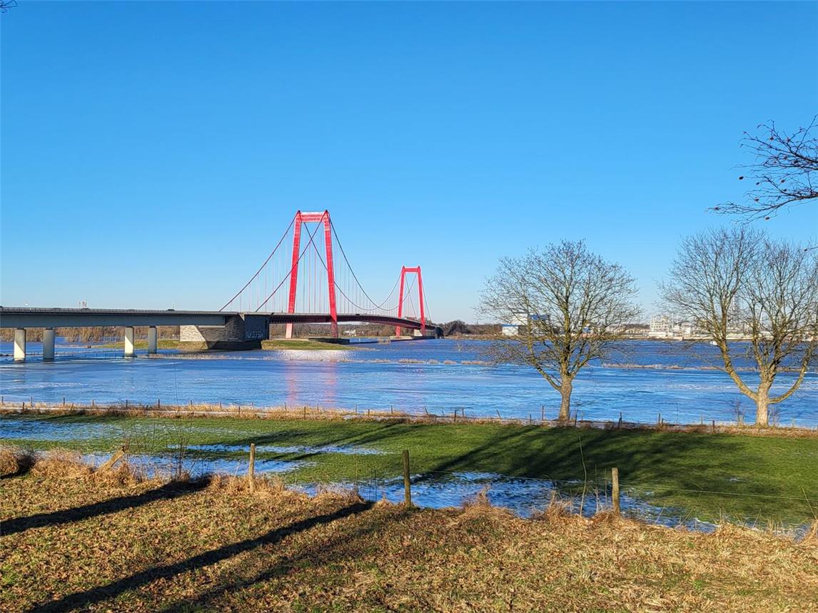 Auf die Gefahren von Hochwasser und Starkregen möchte der Deichverband Bislich-Landesgrenze mit seinem Thementag aufmerksam machen. NN-Foto: Michael Bühs