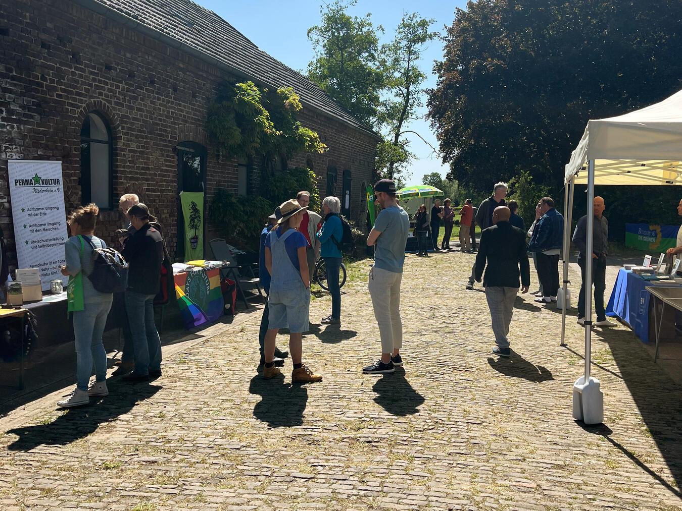 Auf Haus Groin in Rees findet der Thementag der Grünen statt. Foto: privat