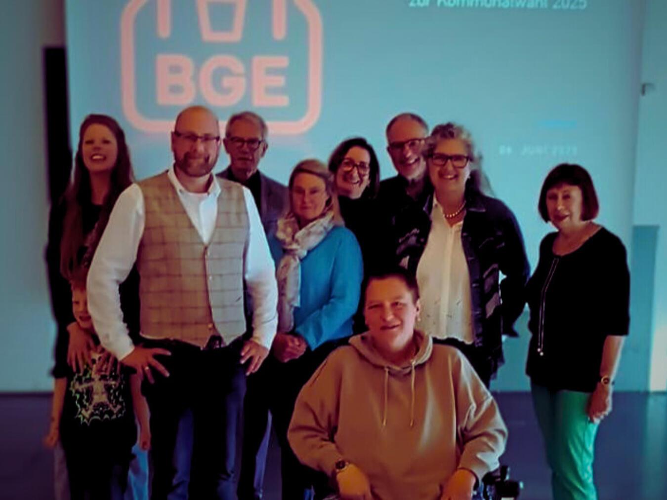 Aufstellungsversammlung der BGE in Emmerich. Foto: privat