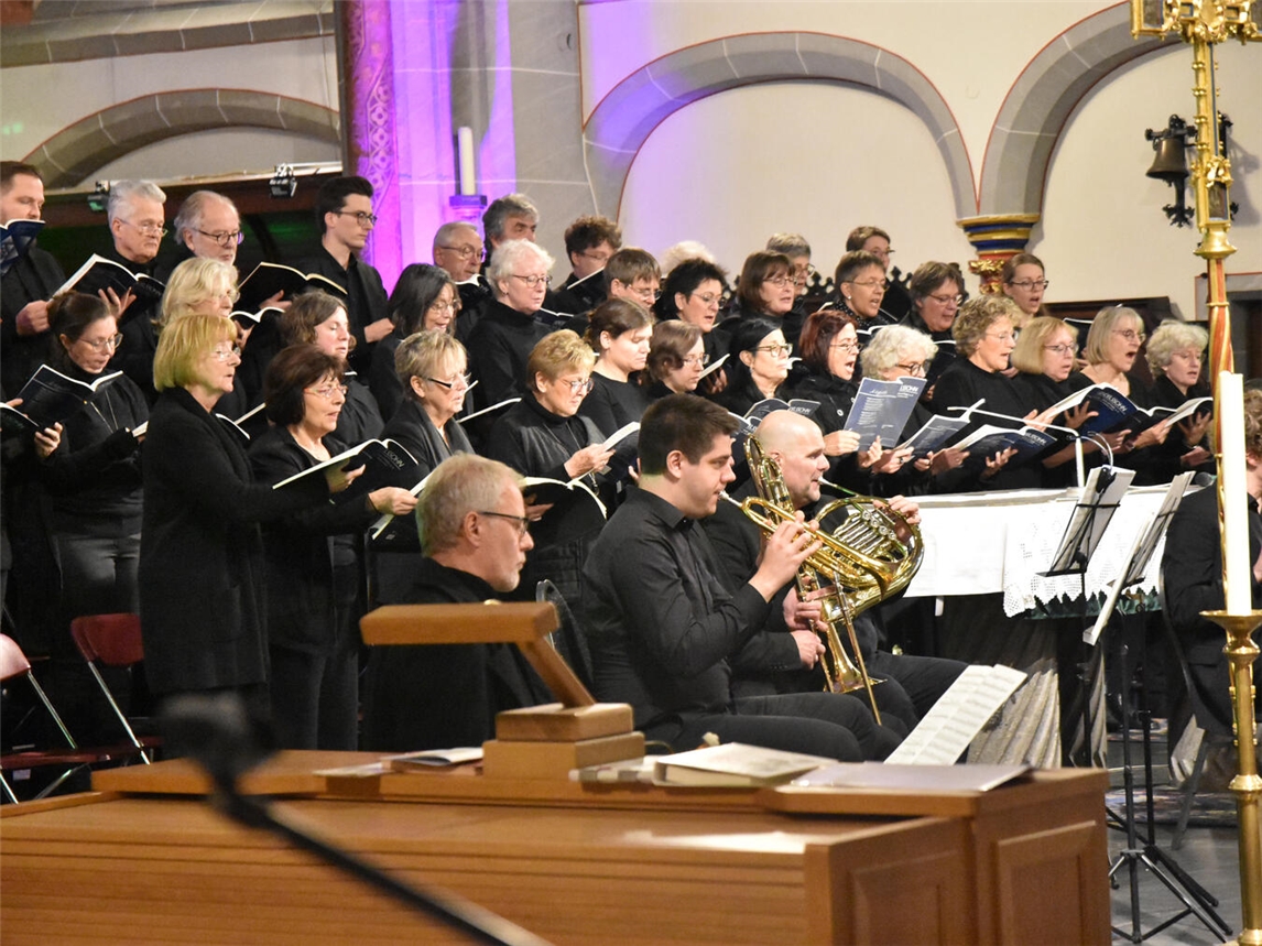 Auftritt des Chorwerks in Maria-Magdalena Goch im November 2024.Foto: Archiv Diakonie