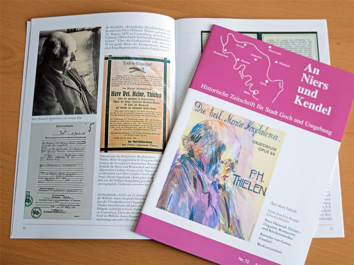 Autor Hans-Joachim Koepp beleuchtet das Leben und Wirken von Peter-Heinrich Thielen. NN-Foto: CDS