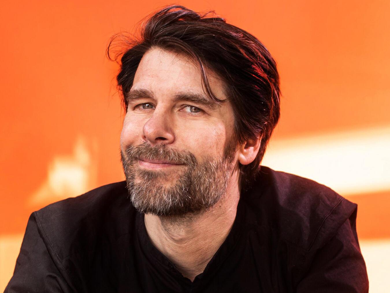 Autor Jan Hegenberg zu Gast in Kleve. Foto: privat