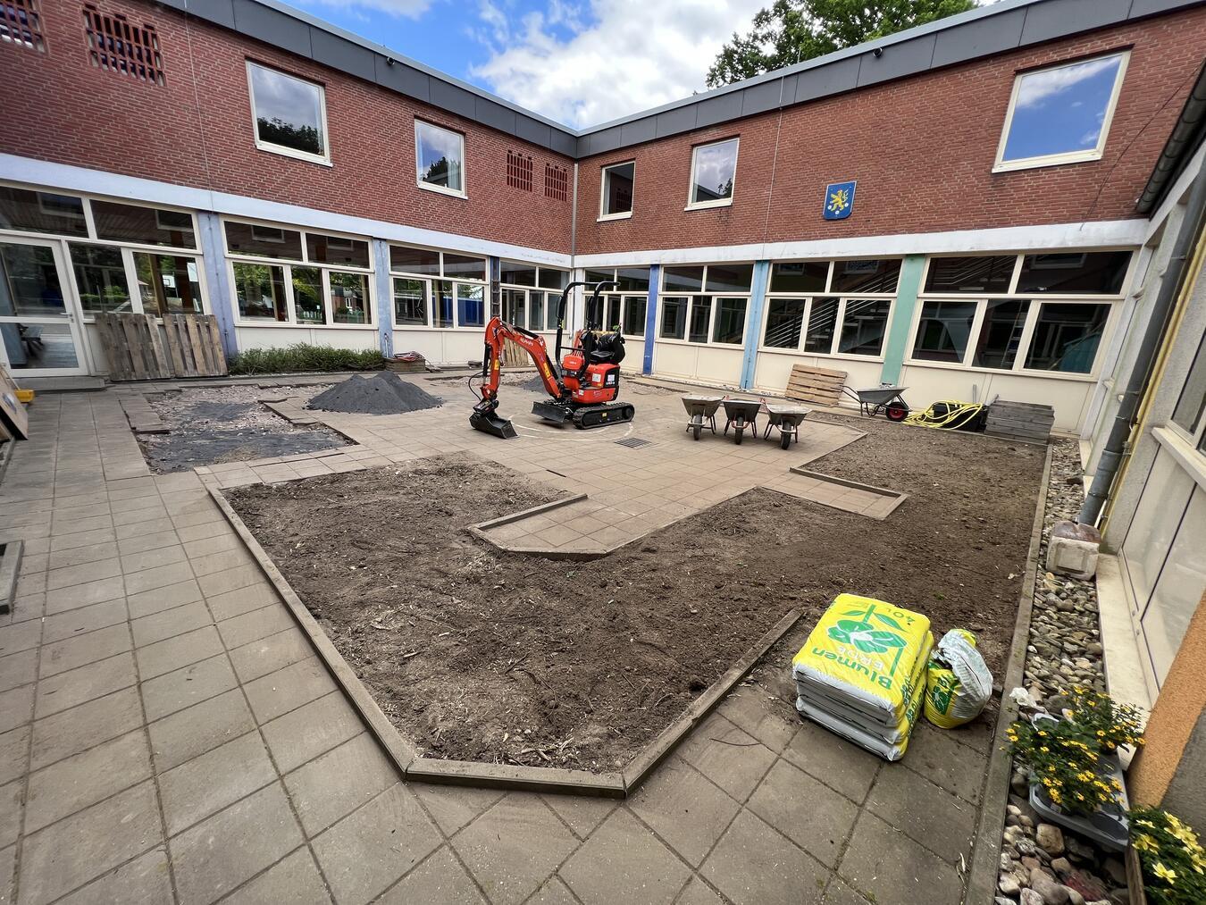 Umbauarbeiten an der St.-Adelheid-Grundschule