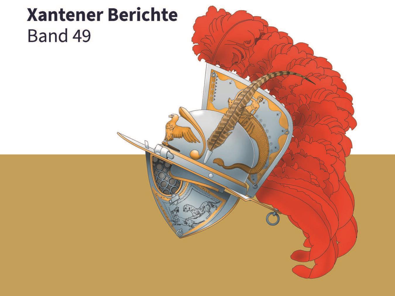 Band 49 der Xantener Berichte zu den Themen Grabung – Forschung – Präsentation. Foto: APX