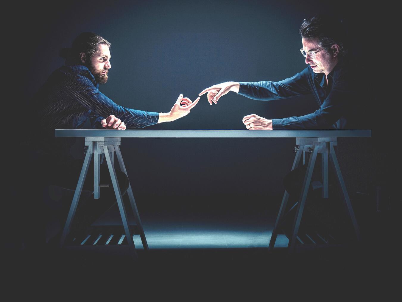 Bariton Konstantin Krimmel und Painist Daniel Heide gastieren in Kleve. Foto: Guido Werner