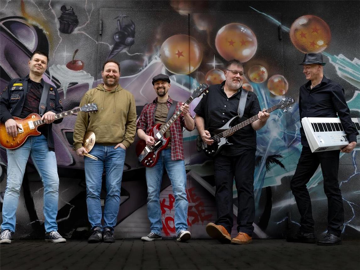 Beaker’s Revenge rockt am 1. August die Kirmes in Düffelward. Foto: Beaker’s Revenge 