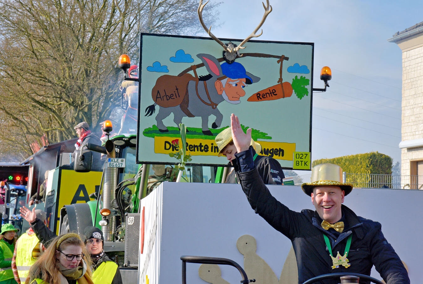 Bedburg-Hau, Tulpensonntagszug