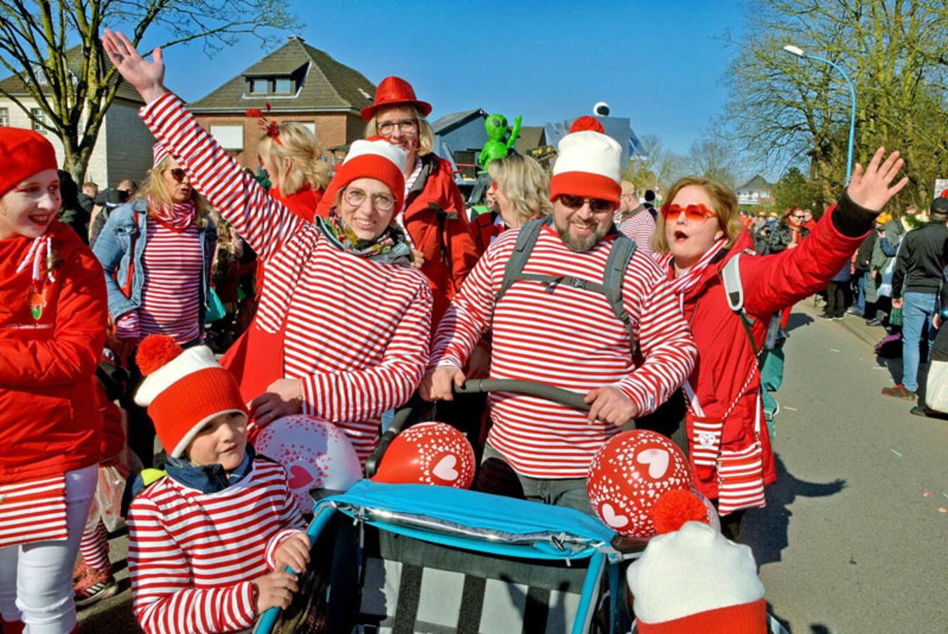 Bedburg-Hau, Tulpensonntagszug