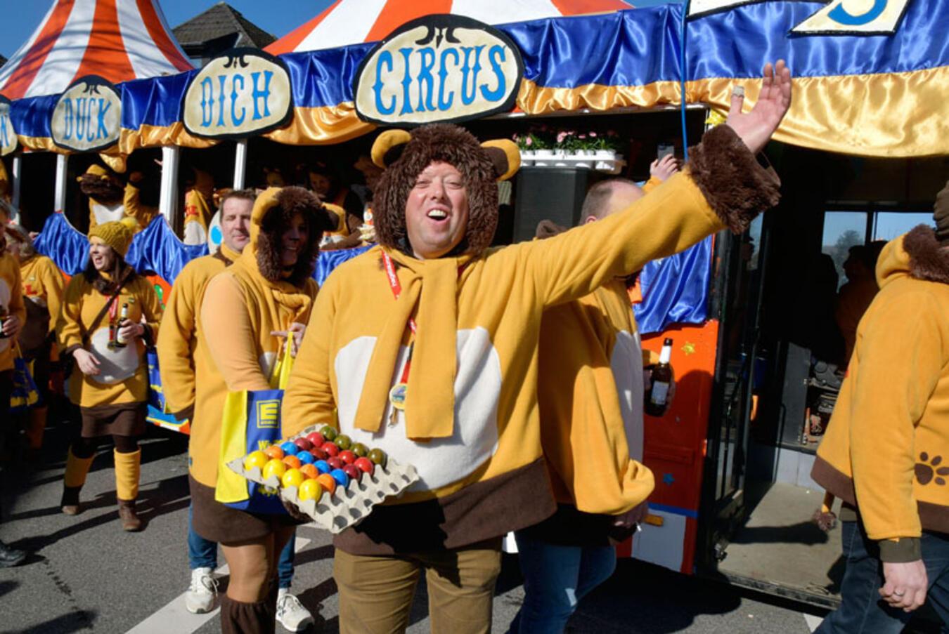 Bedburg-Hau, Tulpensonntagszug