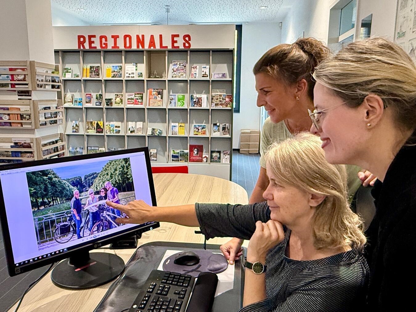 Begeistert von der Entwicklung (v.l.): Martina Gellert, Kristina Janßen, Verena Rohde. Foto: WTM