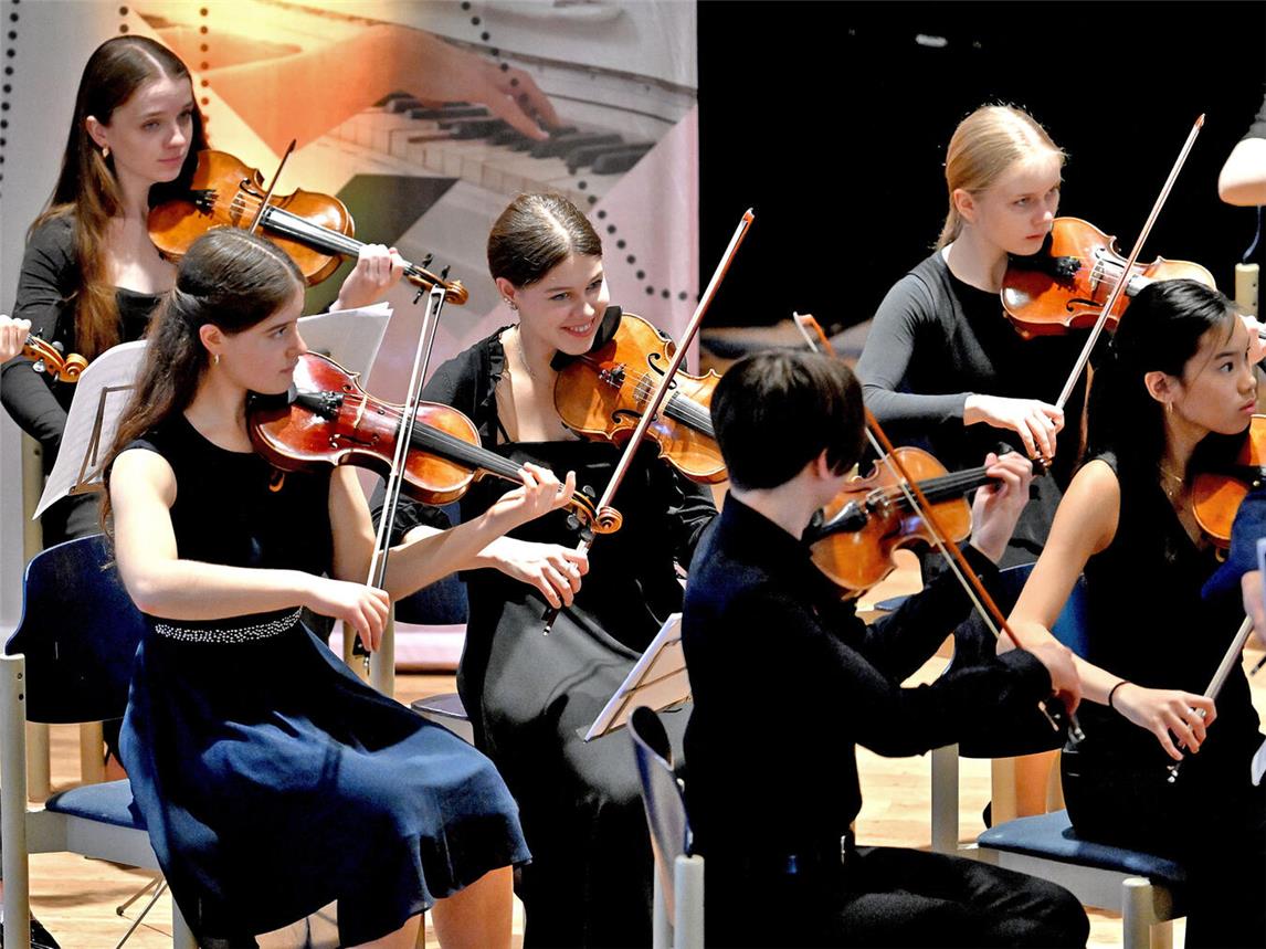 Bei der Stringtime können junge Musiker glänzen. Foto: Thomas Momsen