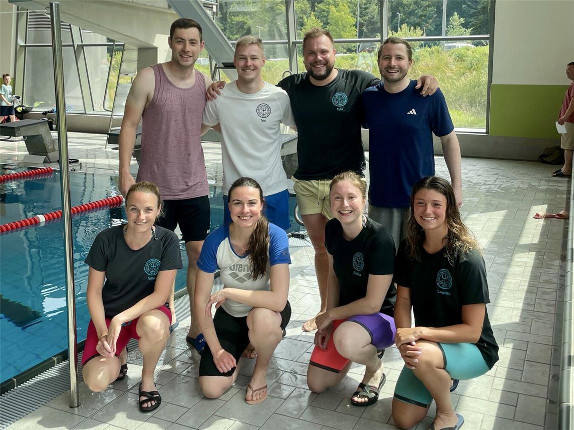 Bei sommerlichem Wetter fand erstmalig das CSV Sommersprint im Sternbuschbad Kleve statt. Foto: CSV Kleve 