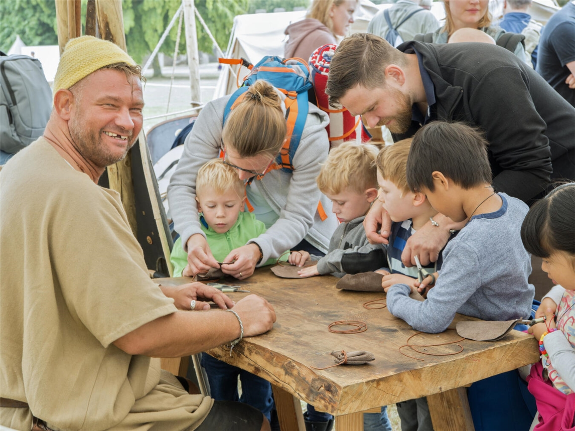Beim großen Limesfest gibt es Handwerk zum Mitmachen. Foto: Axel Thünker DGPh