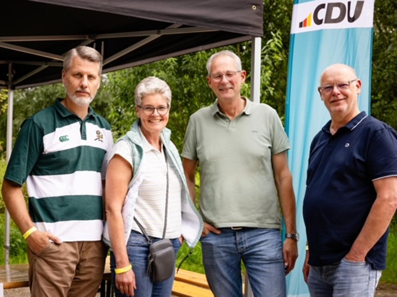 Beim KiSoWa war die CDU mit einem Stand vertreten. Foto: privat