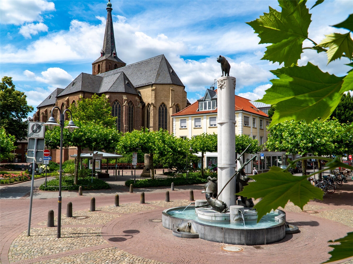 Beim Stammtisch können auch Themen wie Stadtdekoration oder Gestaltungsregeln besprochen werden. Foto: Stadt Geldern/Seybert 