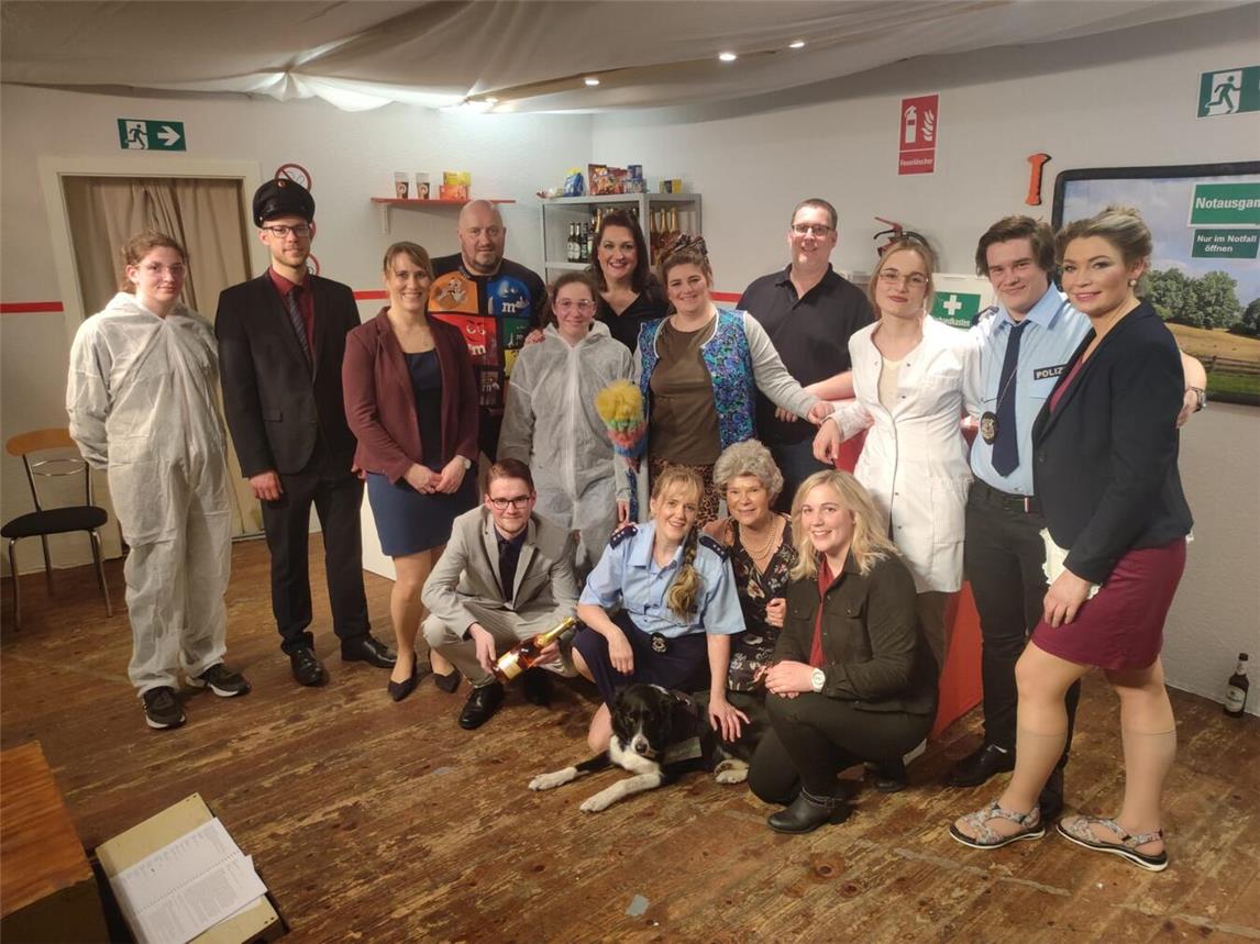 Beim Theaterverein Oeconomia Auwel-Holt laufen die Proben für das neue Stück, das am 6. April Premiere feiert.Foto: privat