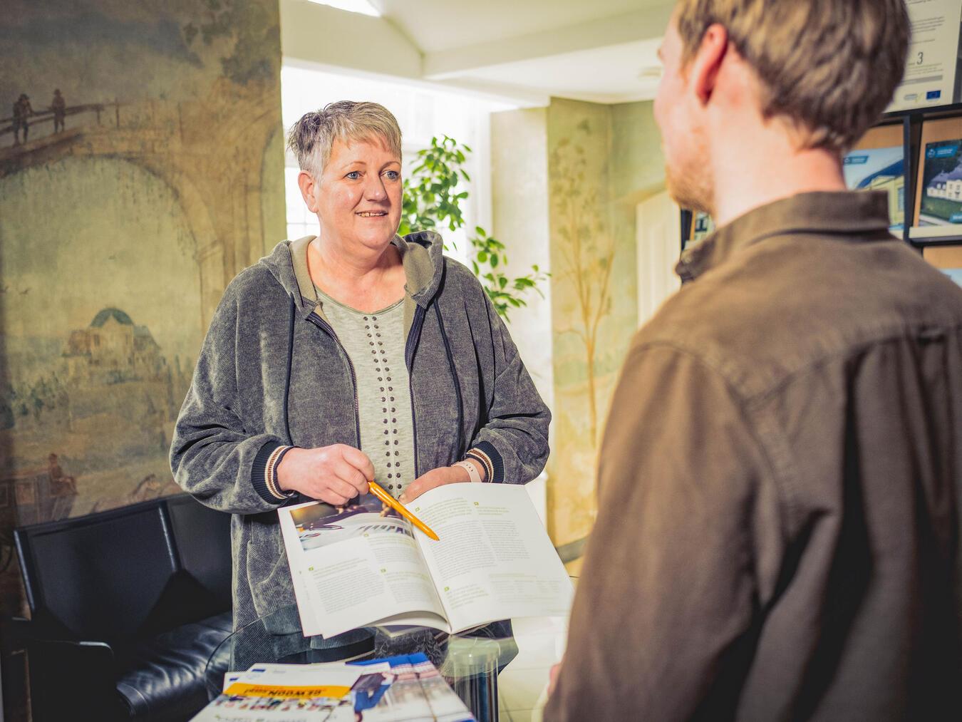 Beraterin Carola Schroer.Foto: GrenzInfoPunkt Rhein-Waal