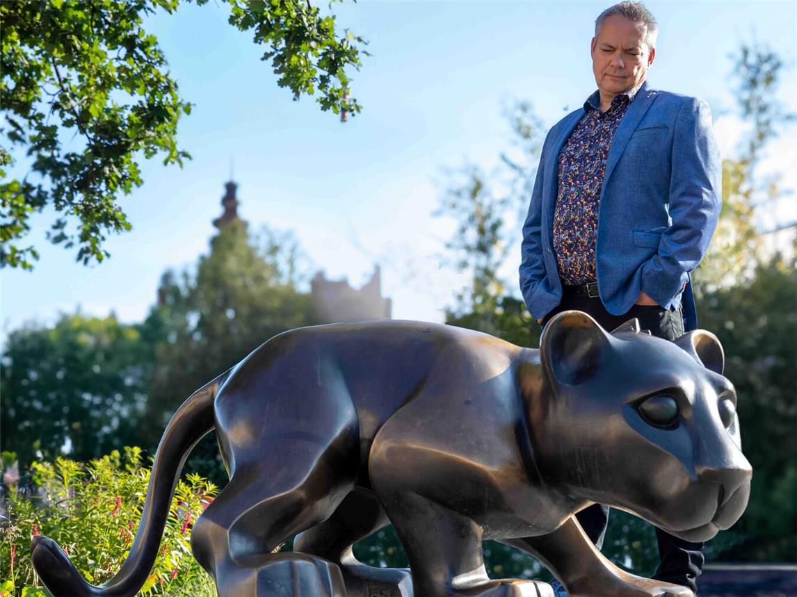 Bergha ist ein Kunstwerk des Bildhauers. Foto: Patrick J. L. Beverloo