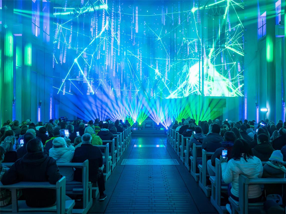 Besucher können sich am 21. und 22. März 2025, 18 bis 22 Uhr, auf besondere Lichterlebnisse in und um Kevelaers Innenstadt freuen. Foto: © Dirk Verweyen