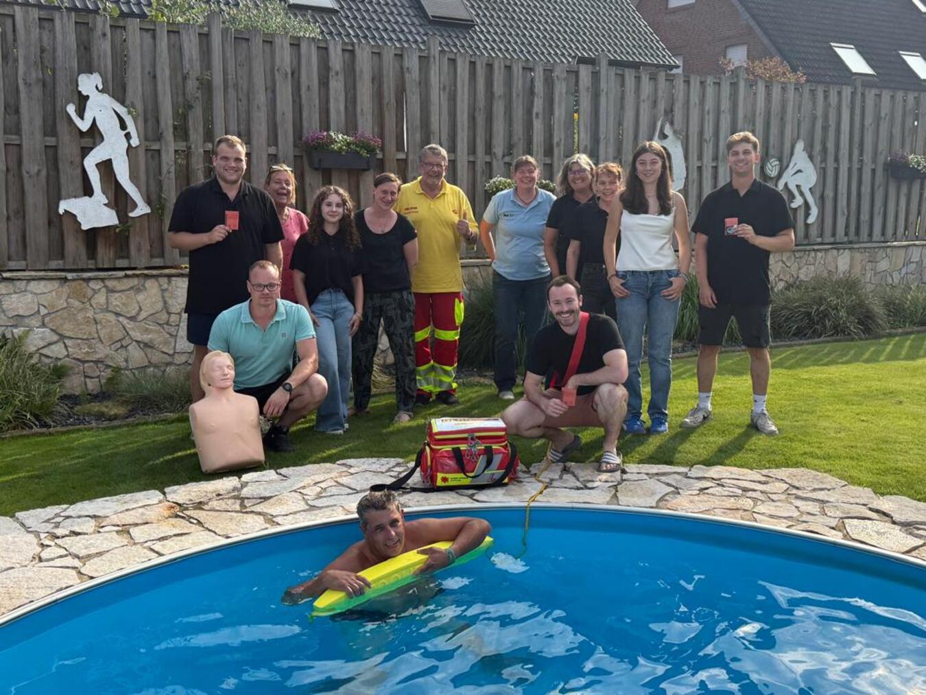 Betreuer und auch „Küchenmuttis“ wurden von Norbert Eumes ausgebildet. Foto: privat