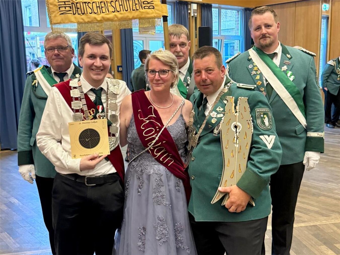 Bezirkskönigspaar Britta und Thorsten Prast