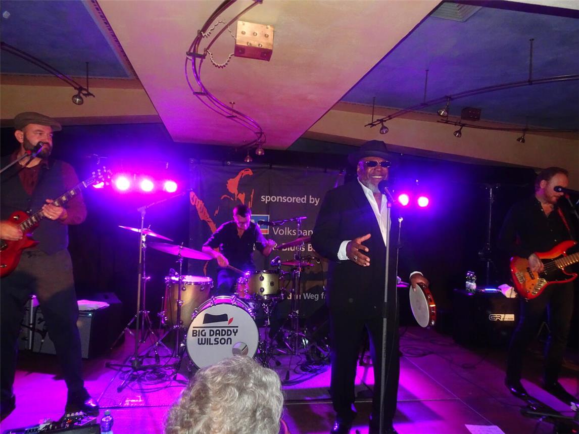 „Big Daddy Wilson“ feierten nach fünf Jahren eine triumphale Rückkehr nach Geldern. Fotos: Stefan Perry/Joe Brookes