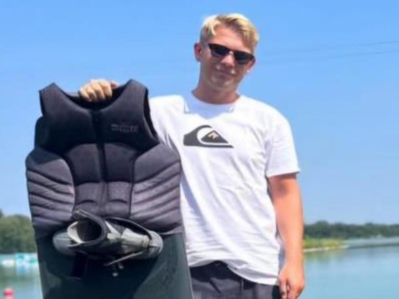 Xanten: Weltrekordversuch im Wakeboarden 