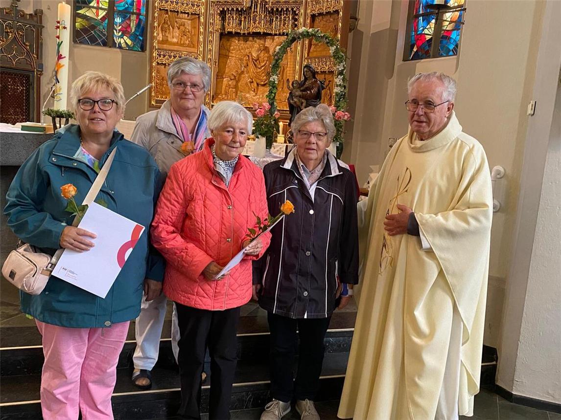 KFD Vynen ehrt langjährige Mitglieder