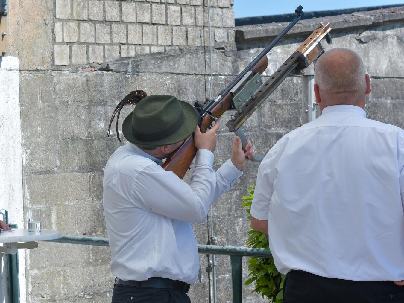 Reinhard Krebbers regiert die St. Petrus Schützengilde Kevelaer 