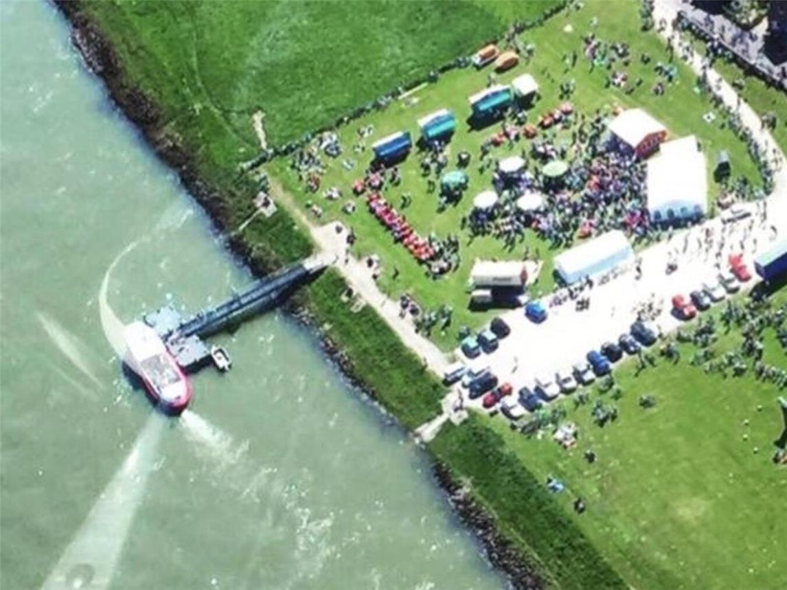 Biwak in Grieth am Rhein