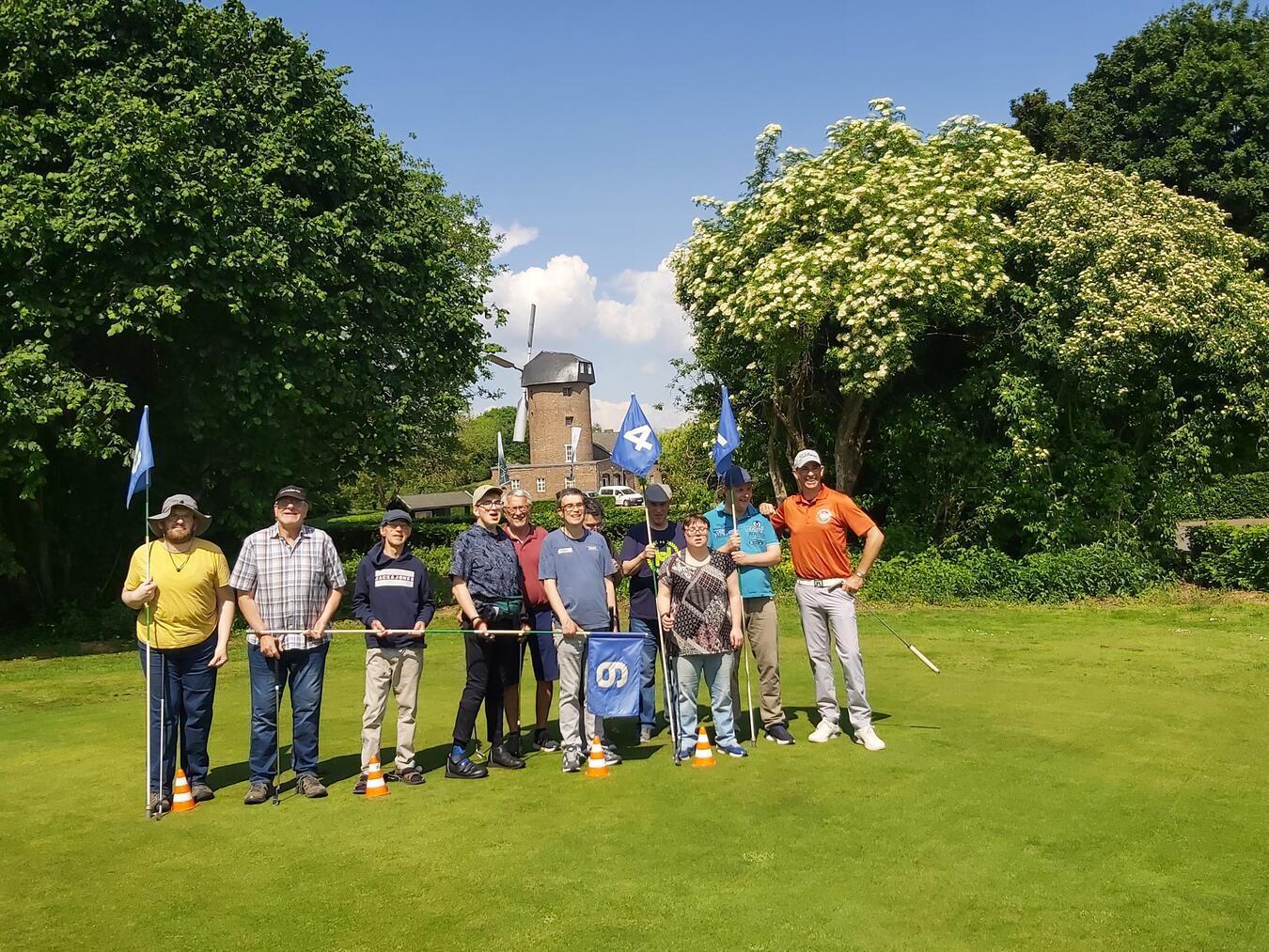 Ein besonderer Golftag auf dem Mühlenhof in Kalkar 