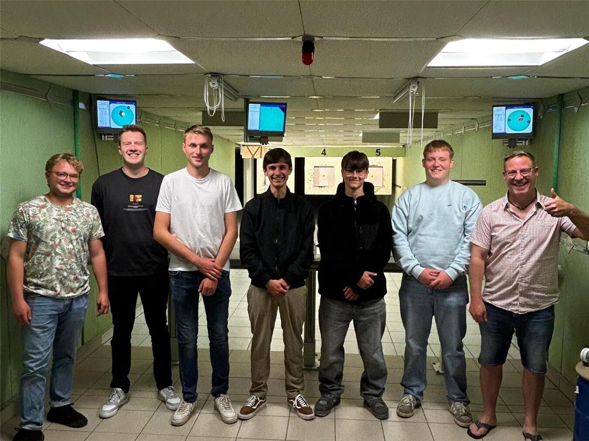 Jungschützen der Schützenbruderschaft Menzelen-Ost starten in die Schützenfestsaison