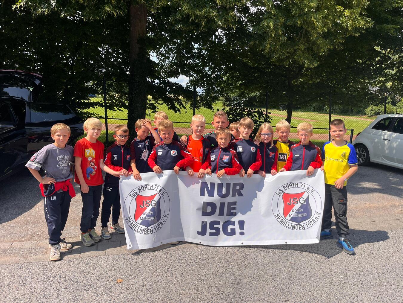 F-Jugend der JSG Borth/Millingen bei Jugendturnier erfolgreich