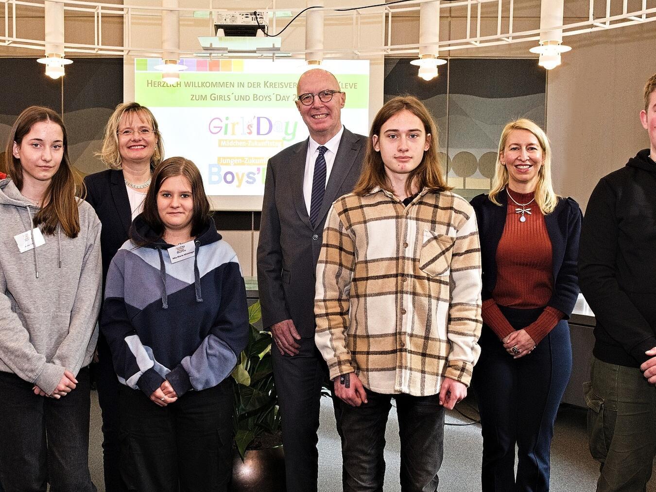 Erfolgreicher Girls‘ und Boys‘ Day in der Kreisverwaltung Kleve 