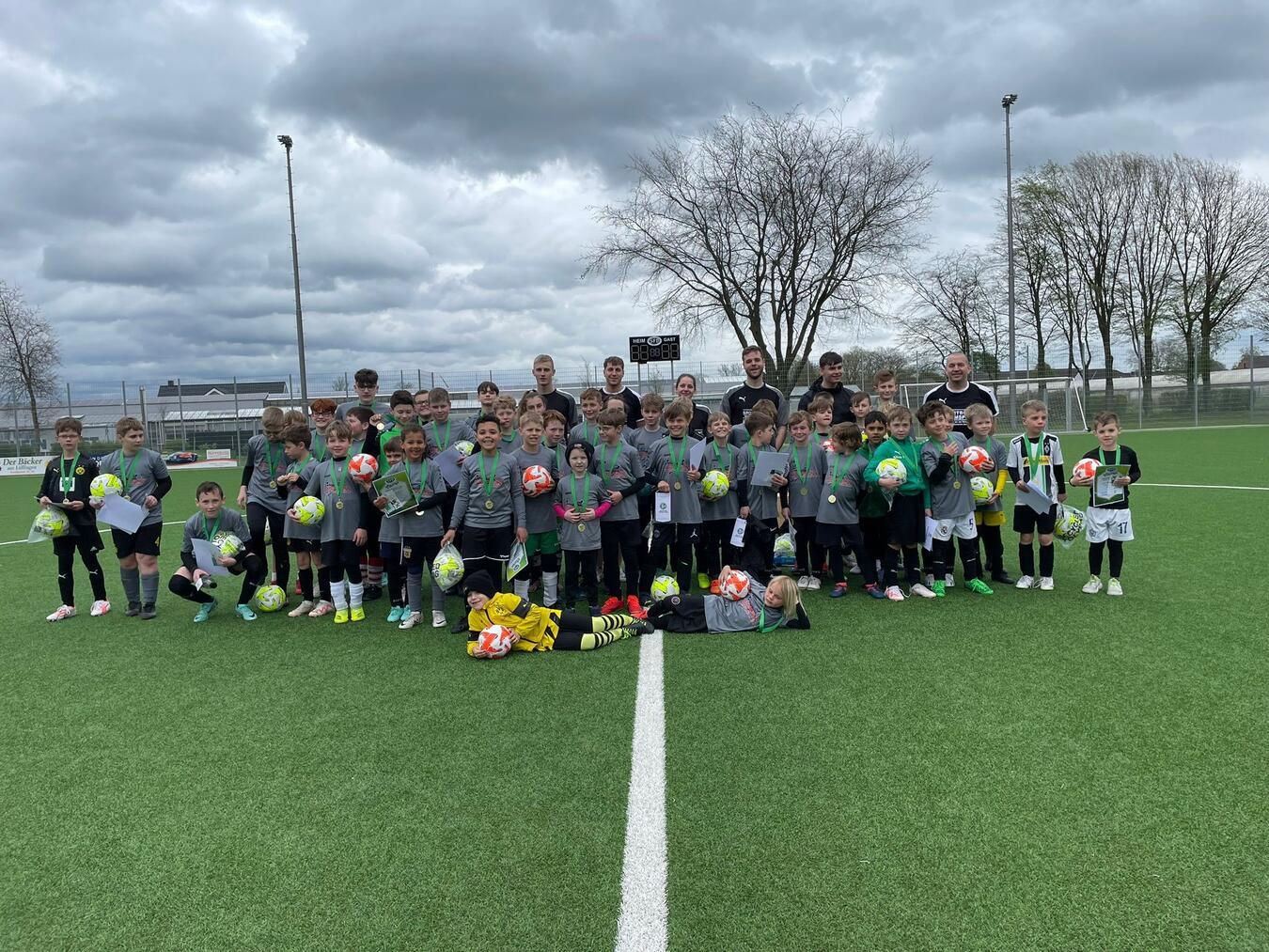 Erfolgreiches Fußballcamp bei den Sportfreunden Broekhuysen 