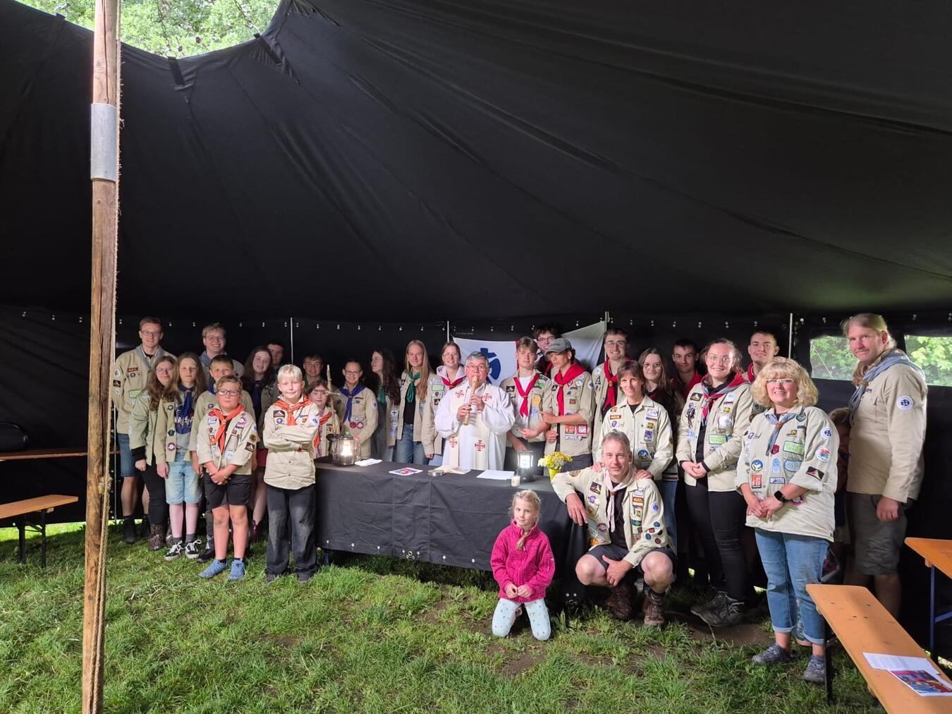 Pfadfinder St. Benedikt Kalkar: Ein Lager mit Herz 