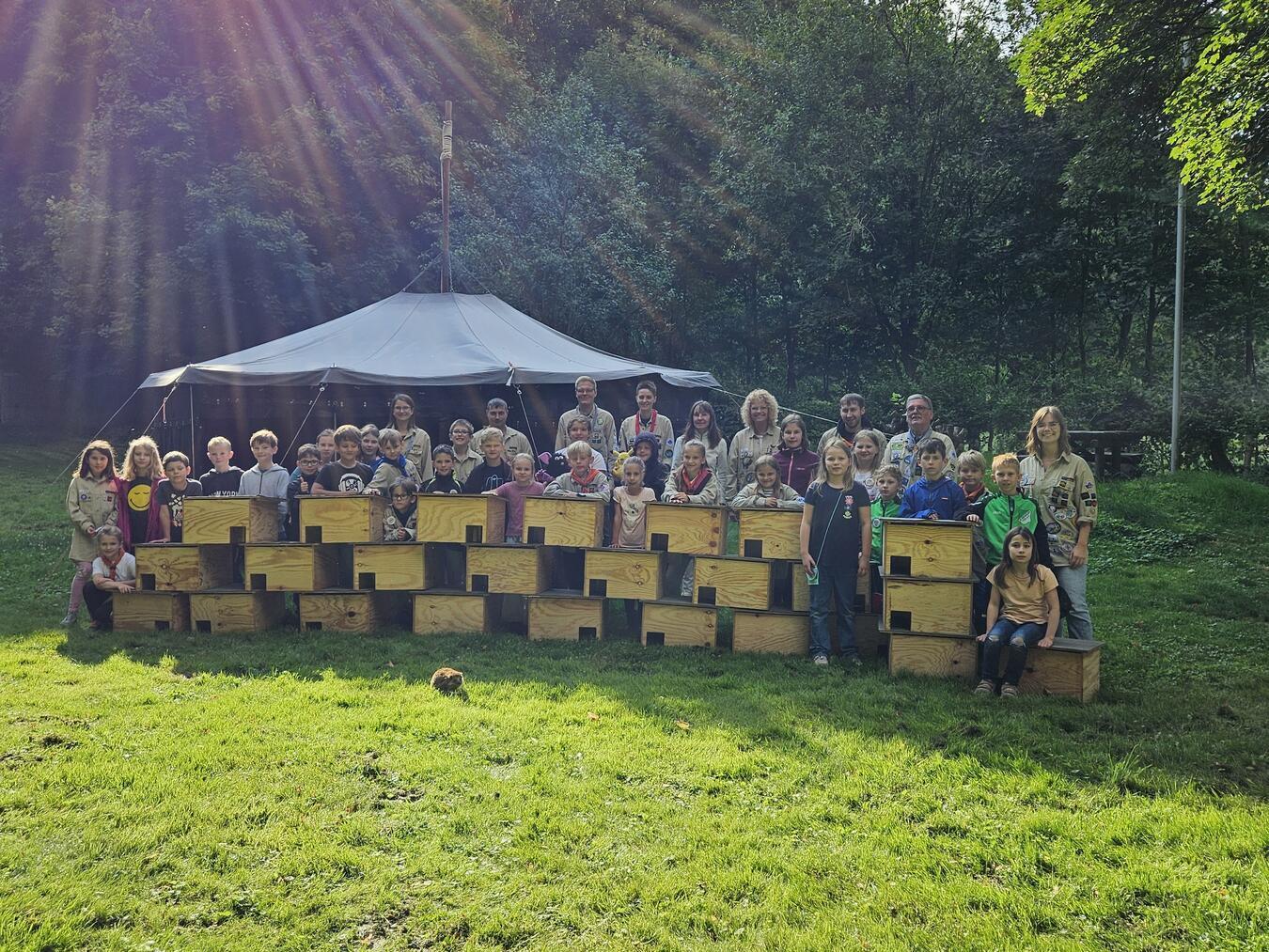 Pfadfinder und Igelfreunde Alpen: Ein Nachmittag voller Natur und Spaß 
