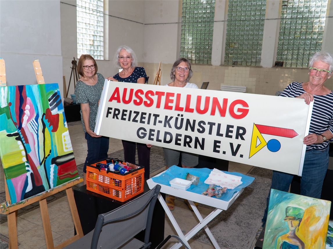 Bis Freitag: Offenes Atelier im Alten Wasserwerk