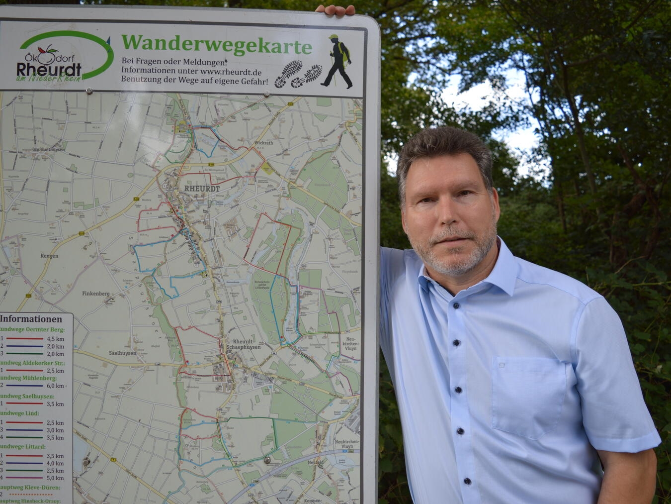 Die Bürgermeister-Kandidaten in Rheurdt 